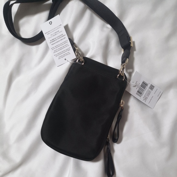 New Kate Spade Chelsea North South Zip Phone Crossbody Black KC636 $179 - Picture 5 of 6